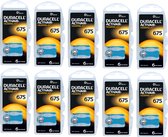 Duracell Activair Hoorbatterijen 675 Blauw 60 pack