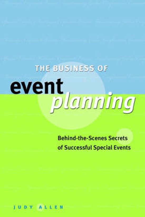 The Business of Event Planning - cover