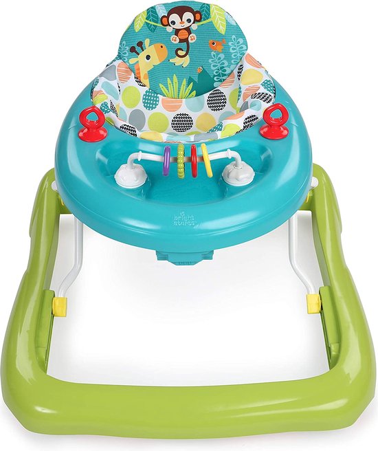 Bright Starts, loopleerhulp olifant en aap. Giggling Safari — afbeelding 5