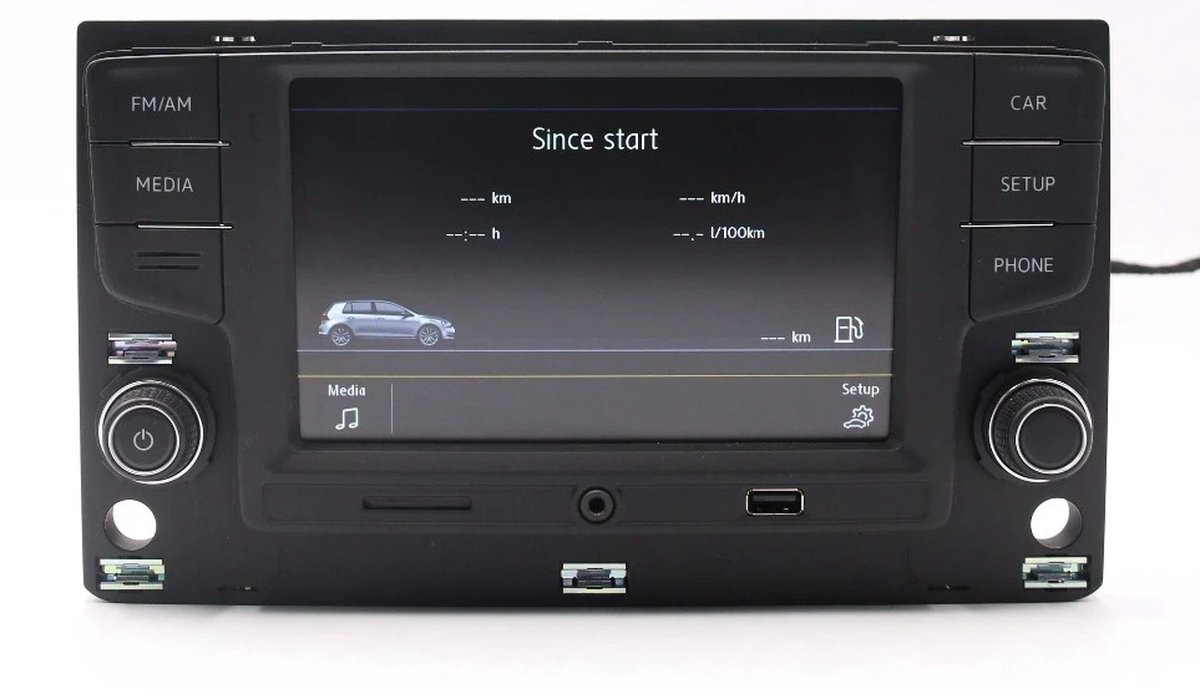 Radio USB Aux Car Kit Bluetooth Audio Carte SD Convient pour VW Golf 7 TSI  TDI DSG RCD RNS | bol.com