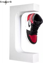 SneakerB® Sneaker Display || Wit || Levitating Sneakerhouder || 360 Roterende Schoenen