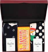 Happy Chocolade cadeauset; Karamel sneeuwpret - Unisex - Maat: 41-46