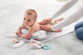 LuxuryLiving - massageset junior - 40,5 cm - grijs/wit - 4-delig