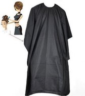 Kappersmantel | Kappersschort | Kapperdoek | Kapmantel | Voor Volwassenen en Kinderen | Unisex | Zwart | Toosie