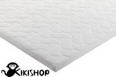Kikishop Topper 70x200x10cm -Sur-matelas - Mousse froide +- 10cm d'épaisseur