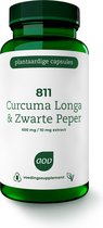AOV 811 Curcuma longa & Zwarte peper - 60 vegacaps - Kruidenpreparaat