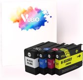 VUBIO 933XL & 932XL Cartridges Geschikt Voor HP Printers - 4 Stuks - Met Stabiele Chip - 933 XL & 932 XL - Inktcartridges - Inktpatronen - Inkt Voor HP Officejet Printers: 6100 / 6