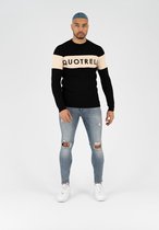 Quotrell Manchester Sweater Black/Beige XXL