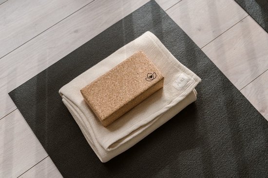 Yogamat studio zwart extra lang en breed - Lotus - 4,5 mm van Lotus — afbeelding 2