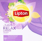 Lipton thee Feel good selection Lindenthee valuepack 100stuks