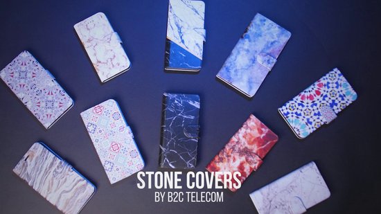 Etui pour téléphone portable OPPO A15 Flipcover Flower Tiles