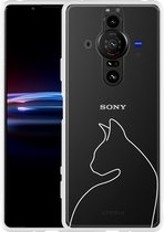 Sony Xperia Pro-I Hoesje Kattencontour II Designed by Cazy