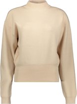 Minus Trui Jose Knit Turtleneck Mi4347  734 Warm Sand Melange Dames Maat - M