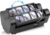 Protor® Discolamp - Bewegende Disco Verlichting - Stroboscoop Op Muziek - DJ - Flexibele Lamp - DMX Systeem - LED Party Licht