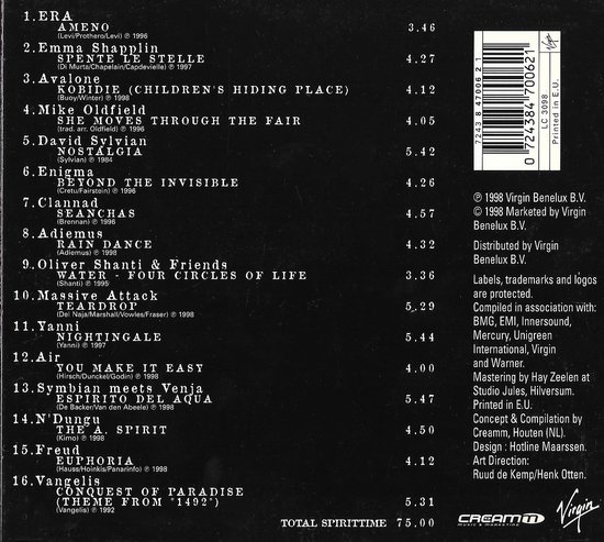 Spirits Of Nature 5 - CD van Various Artists | bol