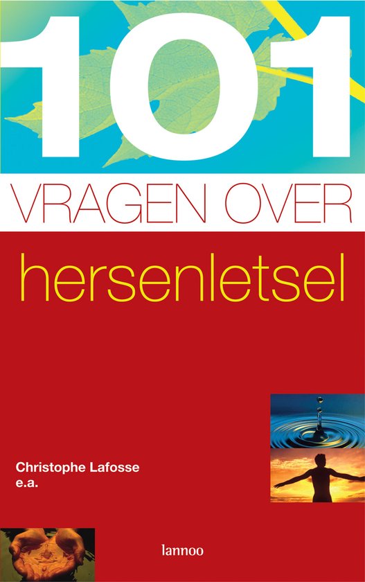 Boekcover met grote witte '101' boven rode achtergrond. Groene bladeren bovenin. Kleine afbeeldingen van handen en een silhouet bij zonsondergang.