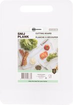 WVE® Snijplank - Kunststof - Koken - Keuken - Duurzaam - Vaatwasser bestendig - 31 x 21 x 0.5 cm
