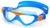 Aquasphere Vista Junior - Zwembril - Kinderen - Clear Lens - Blauw/Oranje