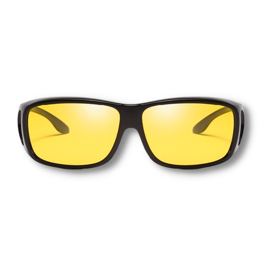 Nachtbril auto – Voor autorijden in het donker – Polaroid glazen – Gele  bril – Tegen... | bol