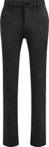 WE Fashion Heren fijngebreide chino met stretch en dessin