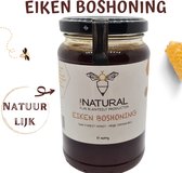 Natuurlijke Honing 450gr - Eiken-Bos Honing - Oak Forest Honey - Honingpot - Zonder toevoegingen!