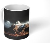 Mok - Berg met mist en sneeuw - 350 ML - Beker - Uitdeelcadeautjes