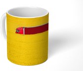 Mok - Vrachtwagen in het graan - liggend - 350 ML - Beker - Uitdeelcadeautjes