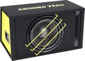 GroundZero GZRB 30SPL 30 cm / 12" geventileerde SPL subwoofer geladen behuizing - 1350 Watt SPL - 2x 2 Ohm impedantie