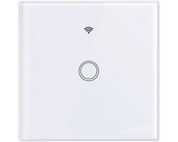 Smart wandschakelaar wit - Enkelvoudig - 300W - SmartLife