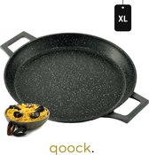 CF Cooking ®| XL Paella pan | Anagdam | 40CM | Vaatwasbestendig | Alle warmtebronnen