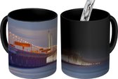 Magische Mok - Foto op Warmte Mok - Brug - Water - Zee - 350 ML - Uitdeelcadeautjes