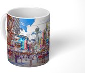 Mok - Weergave van het centrum van Osaka - 350 ML - Beker - Uitdeelcadeautjes