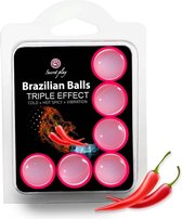 SECRETPLAY COSMETIC | Secret Play Set 6 Brazilian Balls Triple Effect