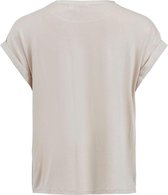 VILA VIELLETTE S/S SATIN TOP/SU - FAV Dames T-shirt - Maat 38