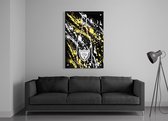 ✅Uniek Dom P x Kek Kunstwerk Acrylic 50x75 cm - groot - Print op Acrylic schilderij - CUSTOM WALL ART - DOM P - Dom Perignon - (Wanddecoratie woonkamer / slaapkamer / keuken / living room) - 