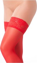 Amorable - Stay Up Kousen - Rood - One Size - Hold-Up Panty - Sexy Lingerie Erotisch