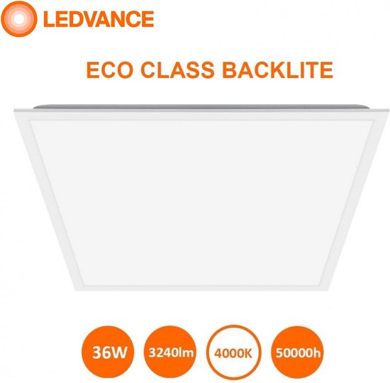 Ledvance LED Paneel 60x60 36W 4000K koel wit
