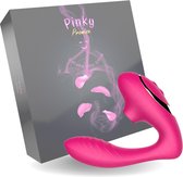 Pinky Promise® - Luxe 2-in-1 Luchtdruk Vibrator - Vibrator Voor Vrouwen - clitoris stimulator - g-spot & clitoris vibrator - dildo - Gspot stimulator