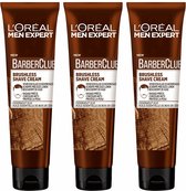 L'Oréal Paris Men Expert Barber Club Scheercreme - Multipack - 3 x 150 ml