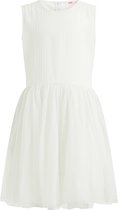 WE Fashion Meisjes tule jurk met paillettenapplicatie