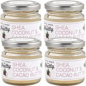 Zoya Goes Pretty - Shea, Cacao & Coconut Butter - 60 gram - 4 pak