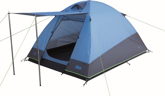 Frustratie dutje Samenhangend Bo Camp Tent Move - Groen/Grijs - 2 Persoons | bol.com