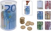 100 eurobiljet spaarpot 13 cm