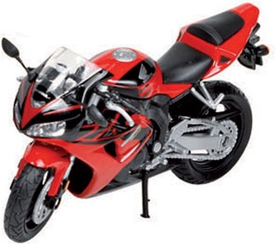 Een effectief analoog Mordrin Honda CBR speelgoed motor rood 11 cm | bol.com