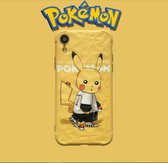 Iphone 12 hoesje - Pokémon - Pikachu - silicone - aansluitend - schokabsorberend - extra grip - gebruiksvriendelijk