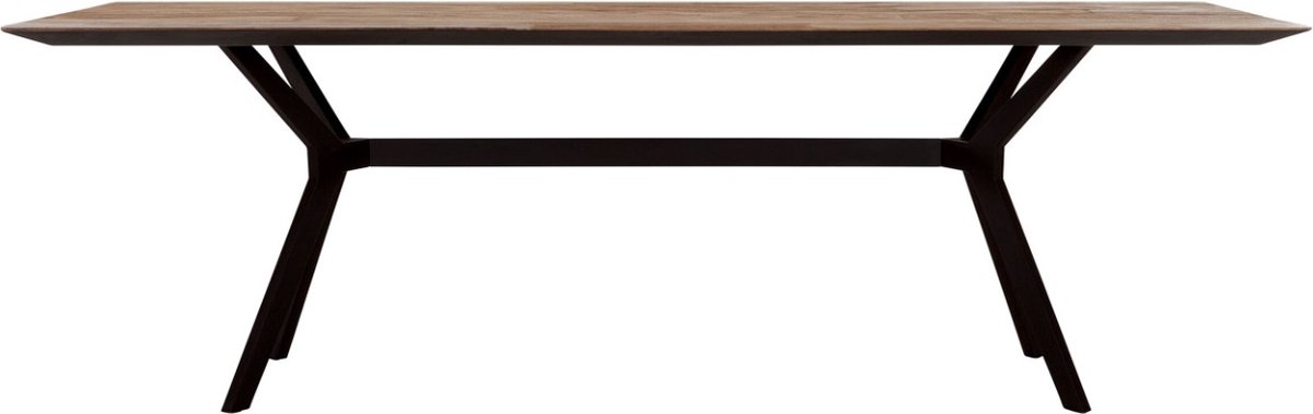 24Designs Metropole Eettafel - L200 X B95 X H78 Cm  - Teakhout