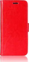 Xiaomi Redmi 9C Hoesje - Mobigear - Wallet Serie - Kunstlederen Bookcase - Rood - Hoesje Geschikt Voor Xiaomi Redmi 9C