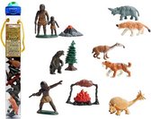 Plastic speelgoed figuren prehistorische dieren