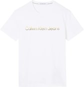 Calvin Klein Heren T-shirt Wit maat M