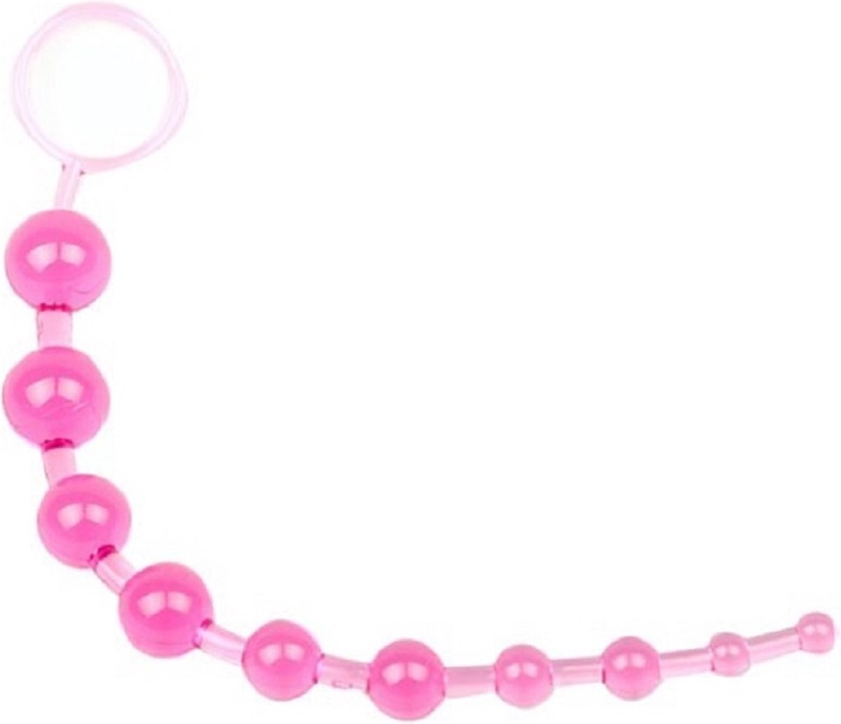 Goedkoopste Anale Toy 10 Kralen Roze - Anale stimulator - Stimulerend voor vrouwen - Stimulerend voor mannen - Spannend voor koppels - Sex speeltjes - Sex toys - Erotiek - Sexspelletjes voor mannen en vrouwen – Seksspeeltjes - Stimulator